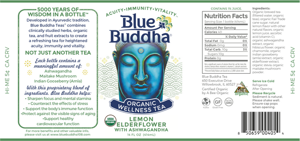 Lemon Elderflower (12 Pack) By Any 2 Cases and Save $15 - Automatic Discount